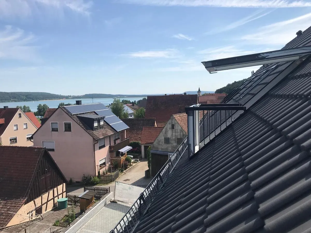 Sonniges 4 **** Dg-Apartment Mit Aufzug+Seeblick Pleinfeld Németország